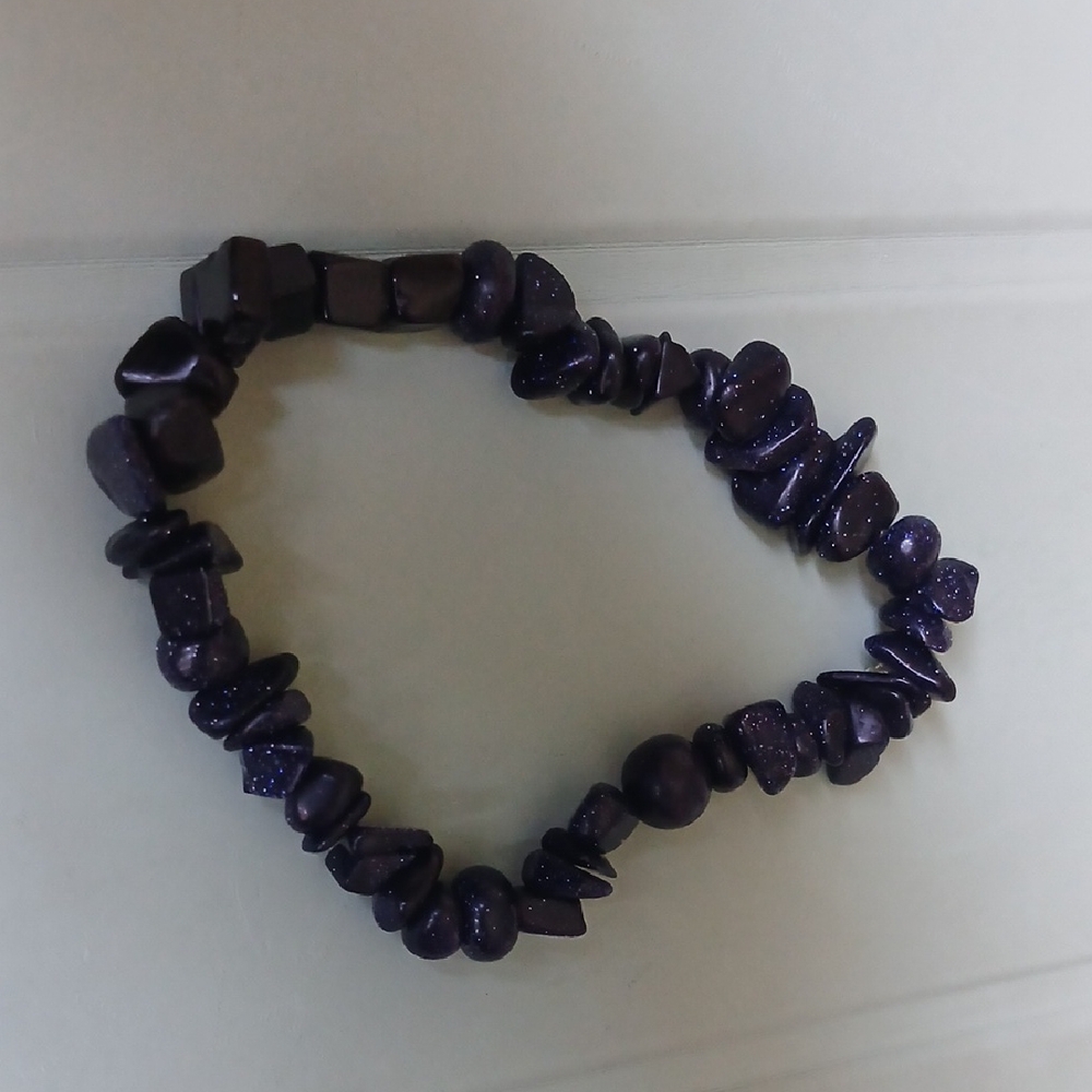 Elegant Purple Stone Bracelet